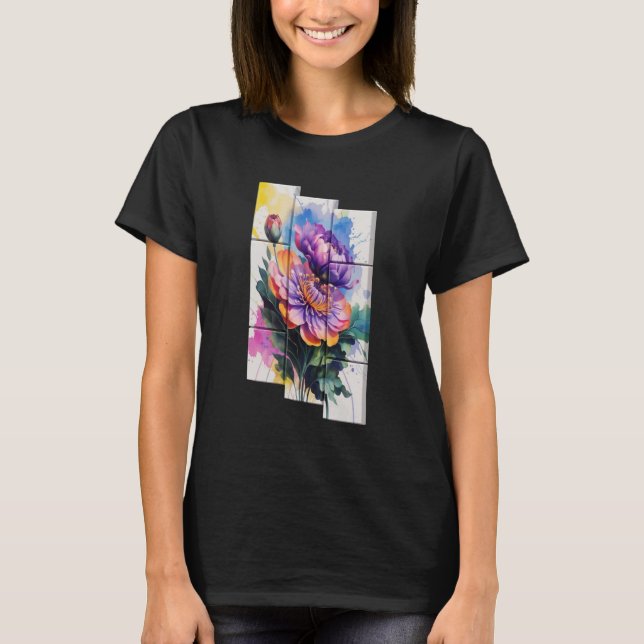 Camiseta La Belleza de las Flores (Anverso)