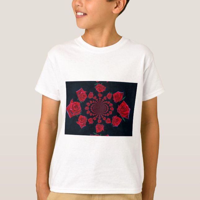 Camiseta La belleza de los Rosas: la fantasía floral (Anverso)