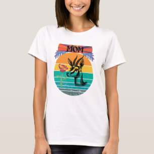 Camiseta La belleza de mamá eclipsa la gacela elegante