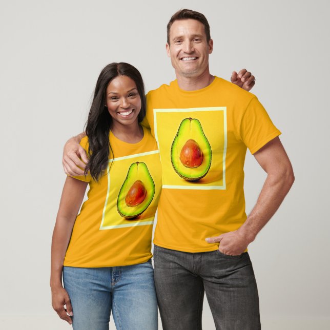 Camiseta La belleza de un diseño de aguacate saludable (Unisexo)