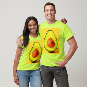 Camiseta La belleza de un diseño de aguacate saludable
