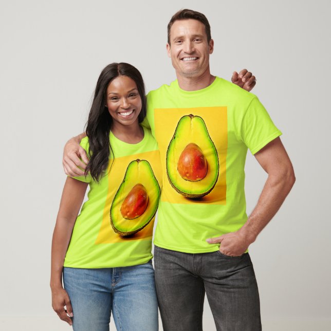 Camiseta La belleza de un diseño de aguacate saludable (Unisexo)