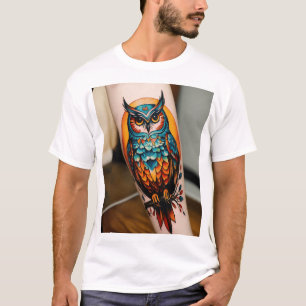 Camiseta "La belleza del tatuaje salvaje OwL"