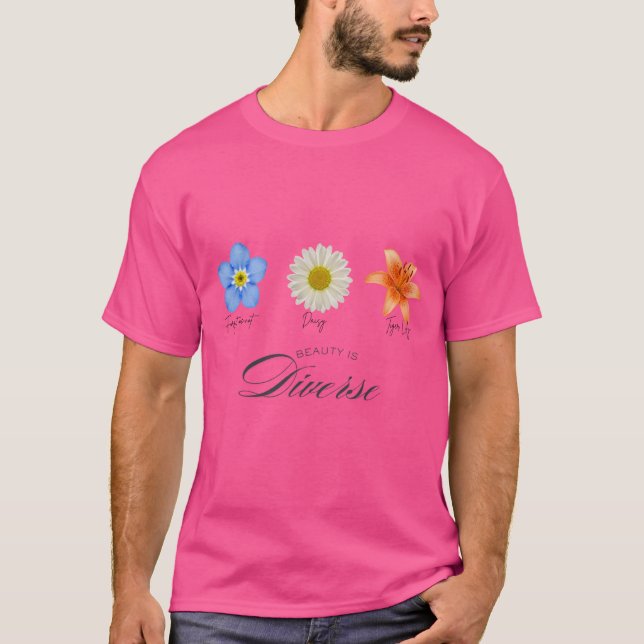 Camiseta La belleza es diversa (Anverso)