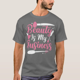 Camiseta La belleza es mi regalo de artista de maquillaje d