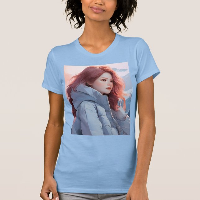 Camiseta La belleza femenina (Anverso)