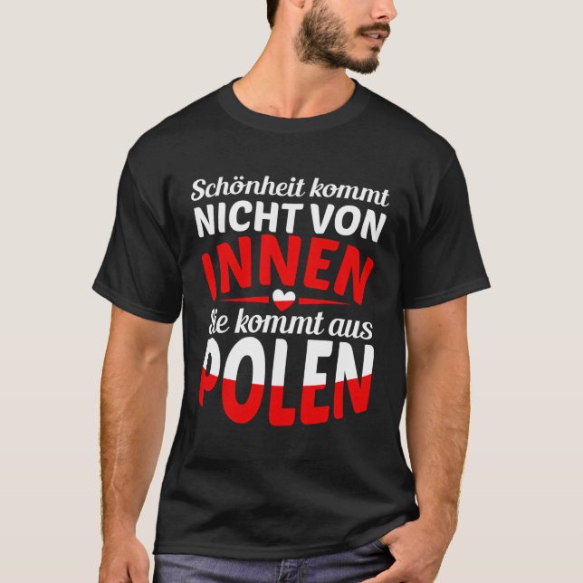 Camiseta La Belleza No Viene De Dentro, Viene De Pol (Anverso)