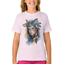 La belleza tribal de las acuarelas: el espíritu de