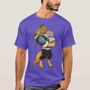 Camiseta La Belleza Y La Beast Book Worm Beast
