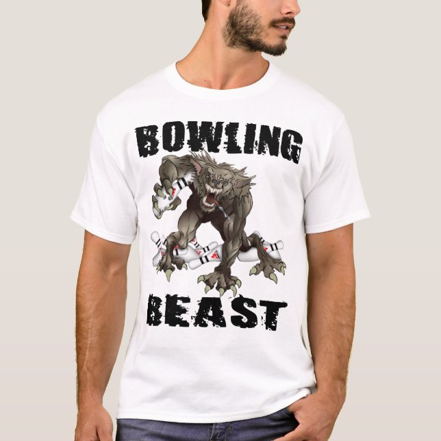 Camiseta La bestia de los bolos (Anverso)