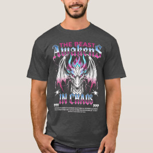 Camiseta La Bestia Despierta en el Caos – Dragon Streetwear