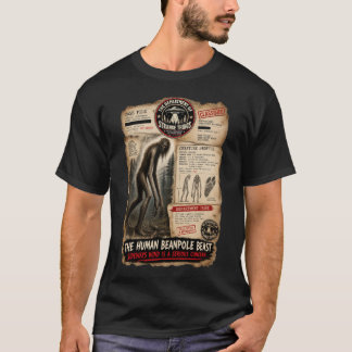 Camiseta La Bestia Humana del Poste — Criatura Críptida