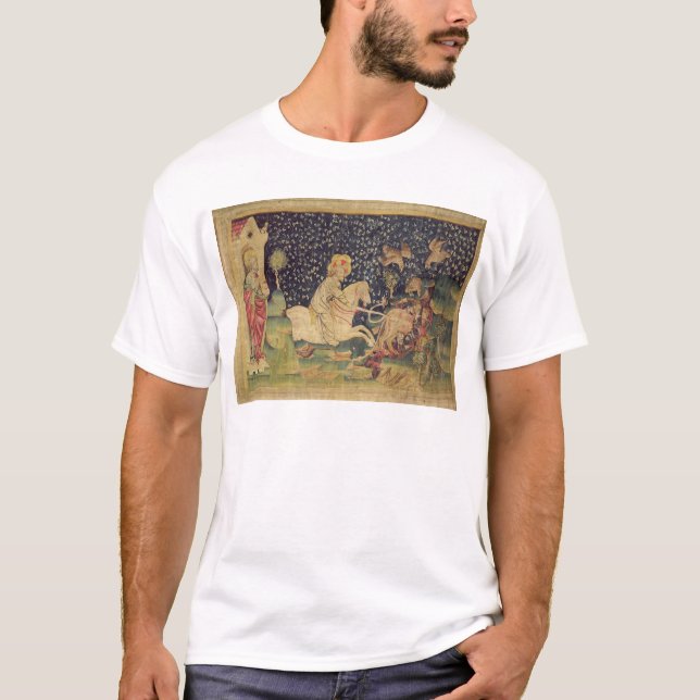 Camiseta La bestia se lanza en el lago del azufre (Anverso)