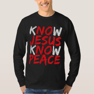 Camiseta La Biblia Cristiana Jesús Verse la Escritura Conoc