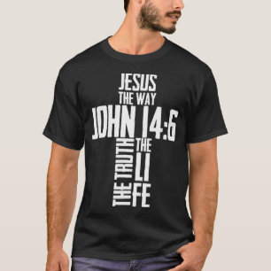 Camiseta La Biblia Cristiana Verse Jesús El Camino Juan 146