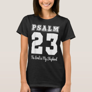 Camiseta La Biblia Cristiana Verse Salmo 23 El Señor Es Mi