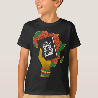 Camiseta La Biblia es un libro de historia patrimonio crist