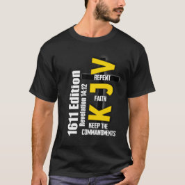 Camiseta La Biblia KJV 1611 con ropa de israelíes apocrypha
