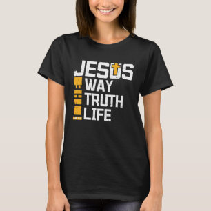 Camiseta La Biblia Religiosa Cristiana Cita El Evangelio Bí