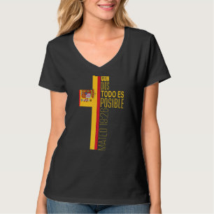 Camiseta La Biblia Religiosa Cristiana Española Versa Españ