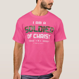 Camiseta La Biblia Religiosa Cristiana Verse Soldado De Cri