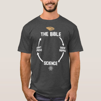 Camiseta La Biblia y la Ciencia no se refutan mutuamente