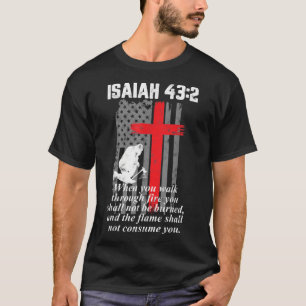 Camiseta La bíblica cruzada contra los bomberos de la línea