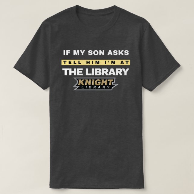 Camiseta La biblioteca (Diseño del anverso)