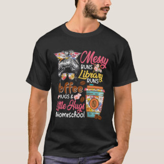Camiseta La Biblioteca De Bollos De Messy Gestiona Café Y A