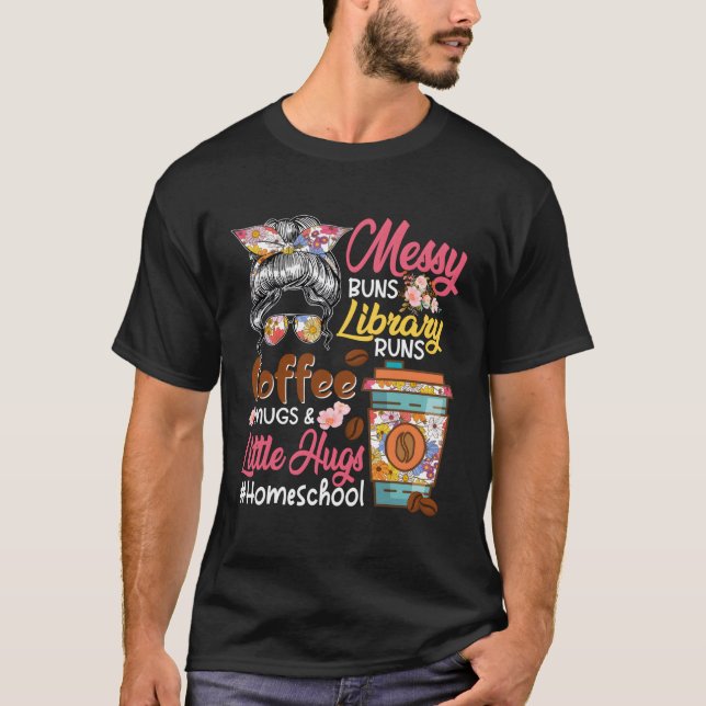 Camiseta La Biblioteca De Bollos De Messy Gestiona Café Y A (Anverso)
