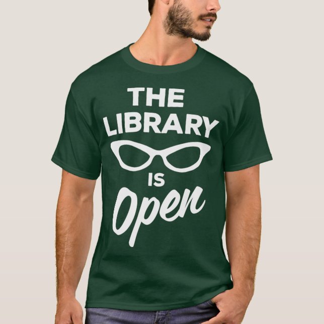 Camiseta La biblioteca es Open Drag Queen Premium (Anverso)