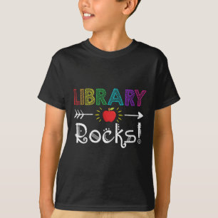 Camiseta La biblioteca roza a los profesores a divertirse c