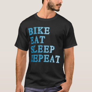 Camiseta La bici, come, duerme, repite productos