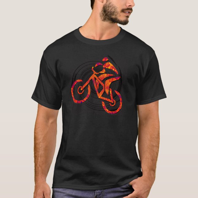 Camiseta La bici tiene gusto de Hans (Anverso)