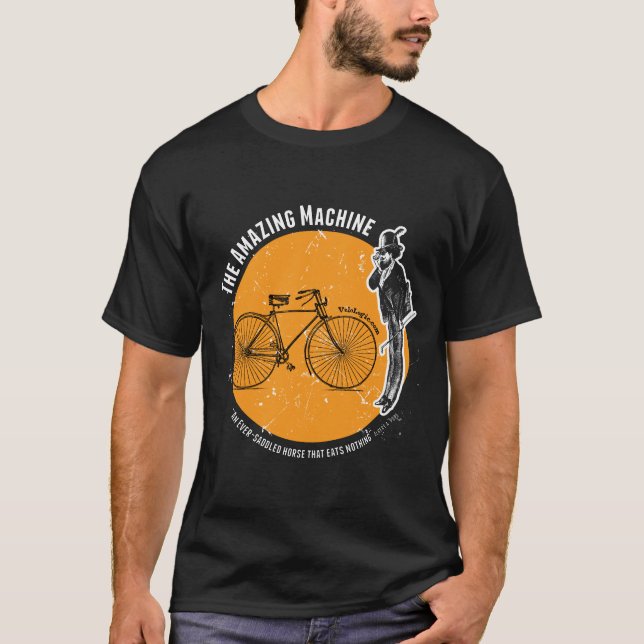 Camiseta La bicicleta asombrosa (Anverso)