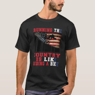 Camiseta La Bicicleta Biden Que Dirige El País Es Como Una