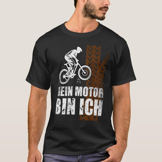 Camiseta La Bicicleta De Mi Motor Ich No Necesita Una Bicic (Anverso)