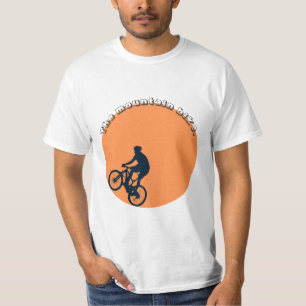 Camiseta La bicicleta de montaña.