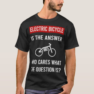 Camiseta La bicicleta eléctrica La Bicicleta Eléctrica Bici