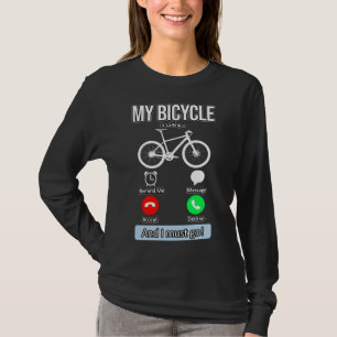 Camiseta La Bicicleta Llama Ciclismo Ciclismo Lover Grap