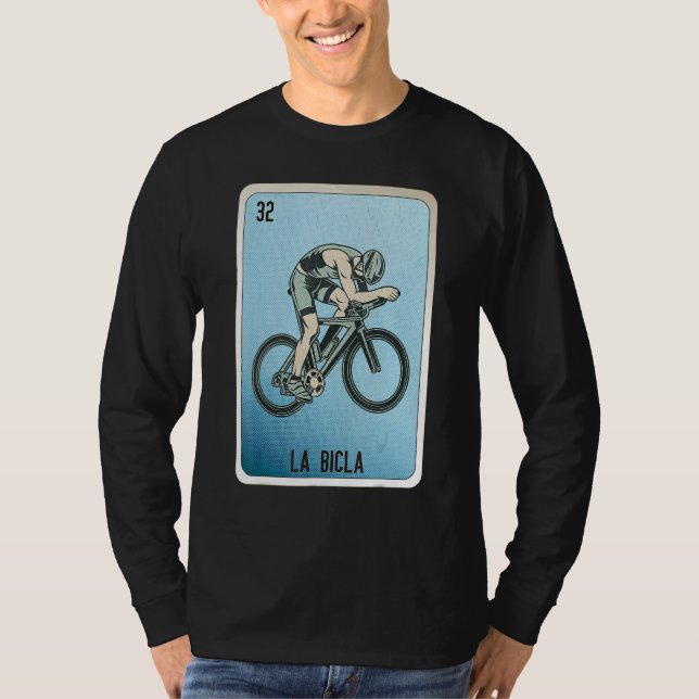 Camiseta La Bicla Mexican Slang Lottery Bingo Cards (Anverso)