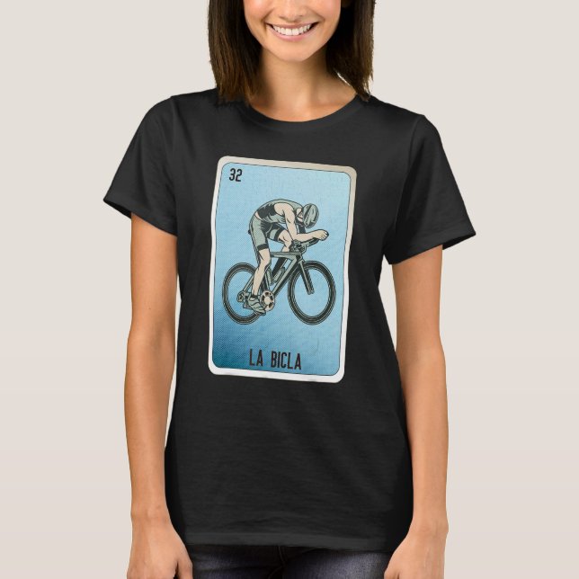 Camiseta La Bicla Mexican Slang Lottery Bingo Cards (Anverso)