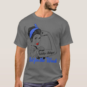 Camiseta La bióloga de la vida silvestre, esposa, esposo, r