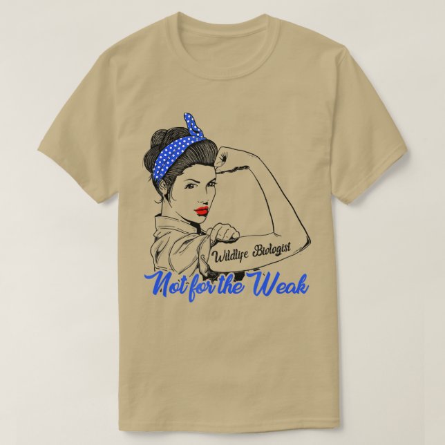 Camiseta La bióloga de la vida silvestre, esposa, esposo, r (Diseño del anverso)