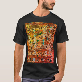 Camiseta La "biología de los mosaicos marrones" de los homb
