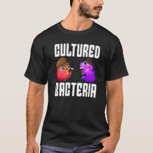 Camiseta La biología del organismo vivo de las bacterias cu