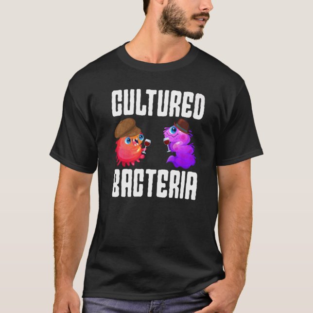 Camiseta La biología del organismo vivo de las bacterias cu (Anverso)