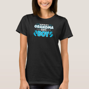 Camiseta La bisabuela de las mujeres dice niño Género revel