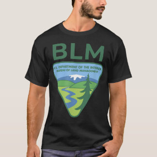 Camiseta La Blm Original -- Oficina De Administración De Ti