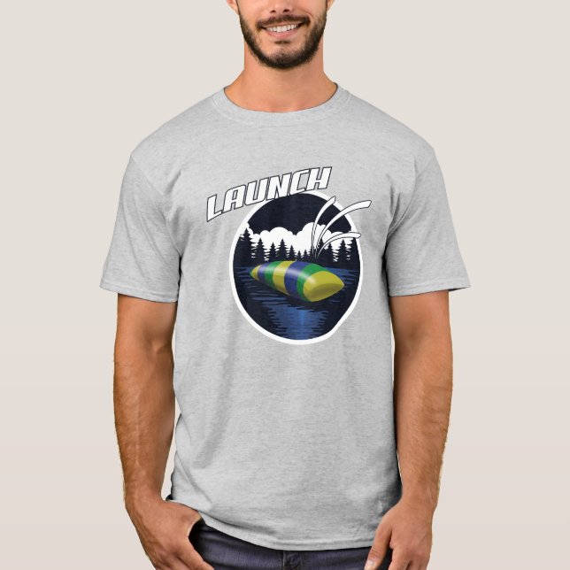 Camiseta La Blob: Lanzamiento (Anverso)